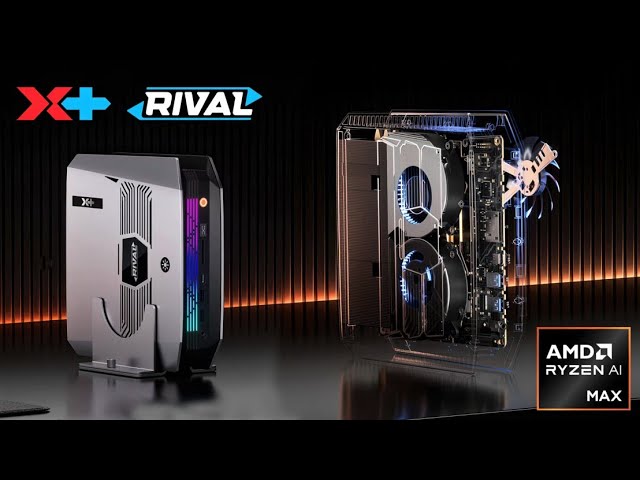 XPlus XRival Mini PC Unveiled with Ryzen AI Max+ 395 APU