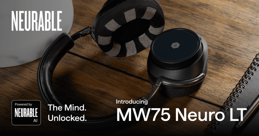 Neurable Launches MW75 Neuro LT EEG Smart Headphones