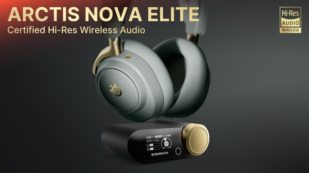 Arctis Nova Elite Debuts as Hi-Res Wireless First