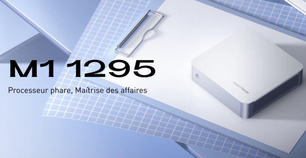 M1-1295 Mini-PC Debuts with Core i9 and 64GB RAM