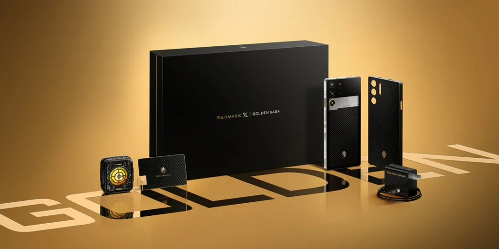 RedMagic 11 Pro+ Golden Saga Debuts With Gold Liquid Cooling