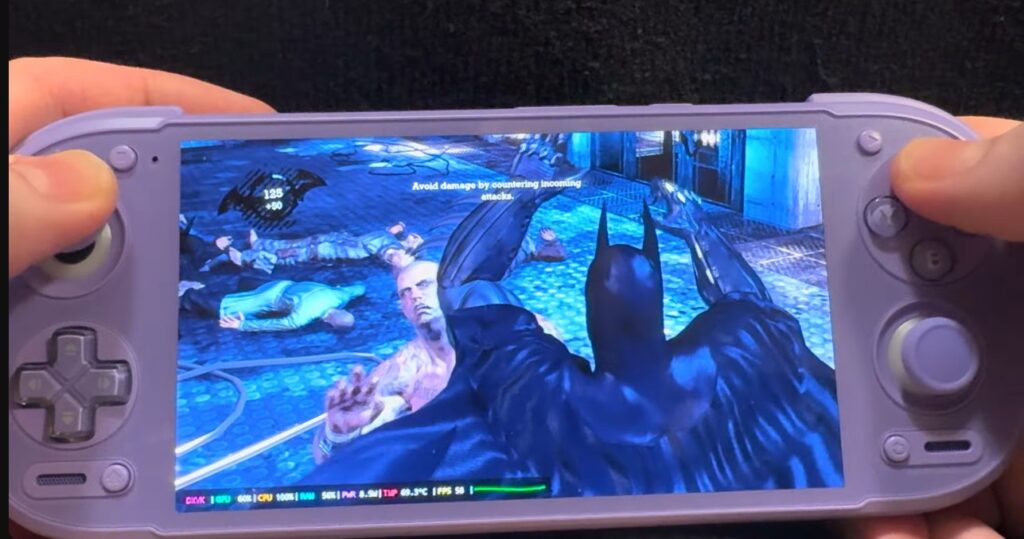 Batman Arkham Asylum hits 60fps on Retroid Pocket 6