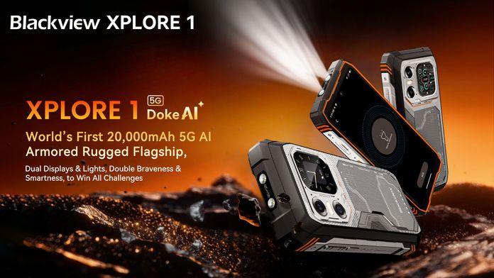 Blackview Xplore 1 Combines Smartphone and 12-Mile Radio