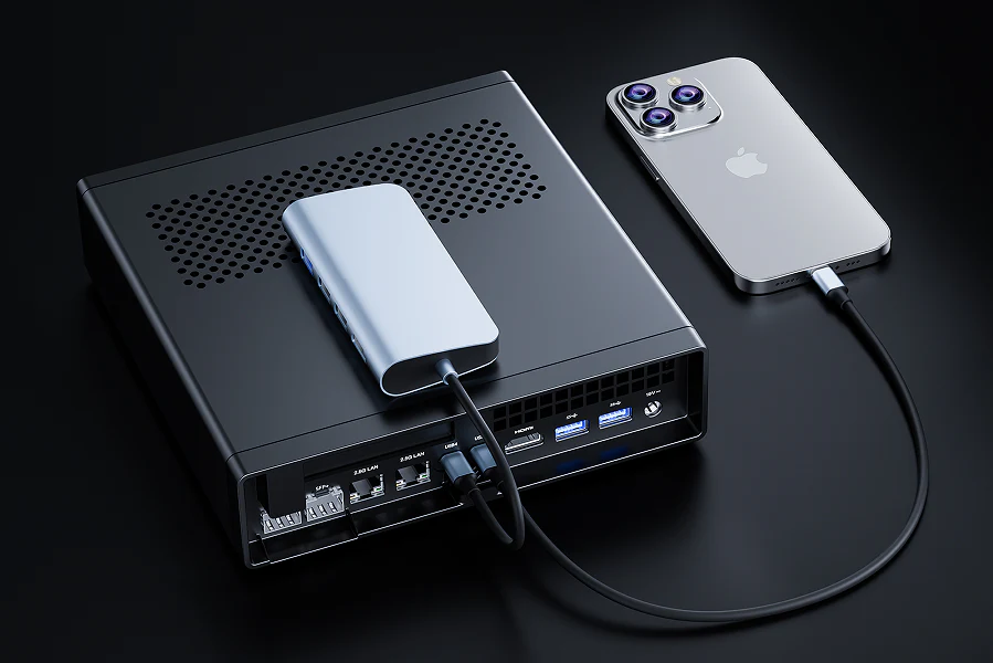 Minisforum Unveils 70W Intel Panther Lake Mini-PC