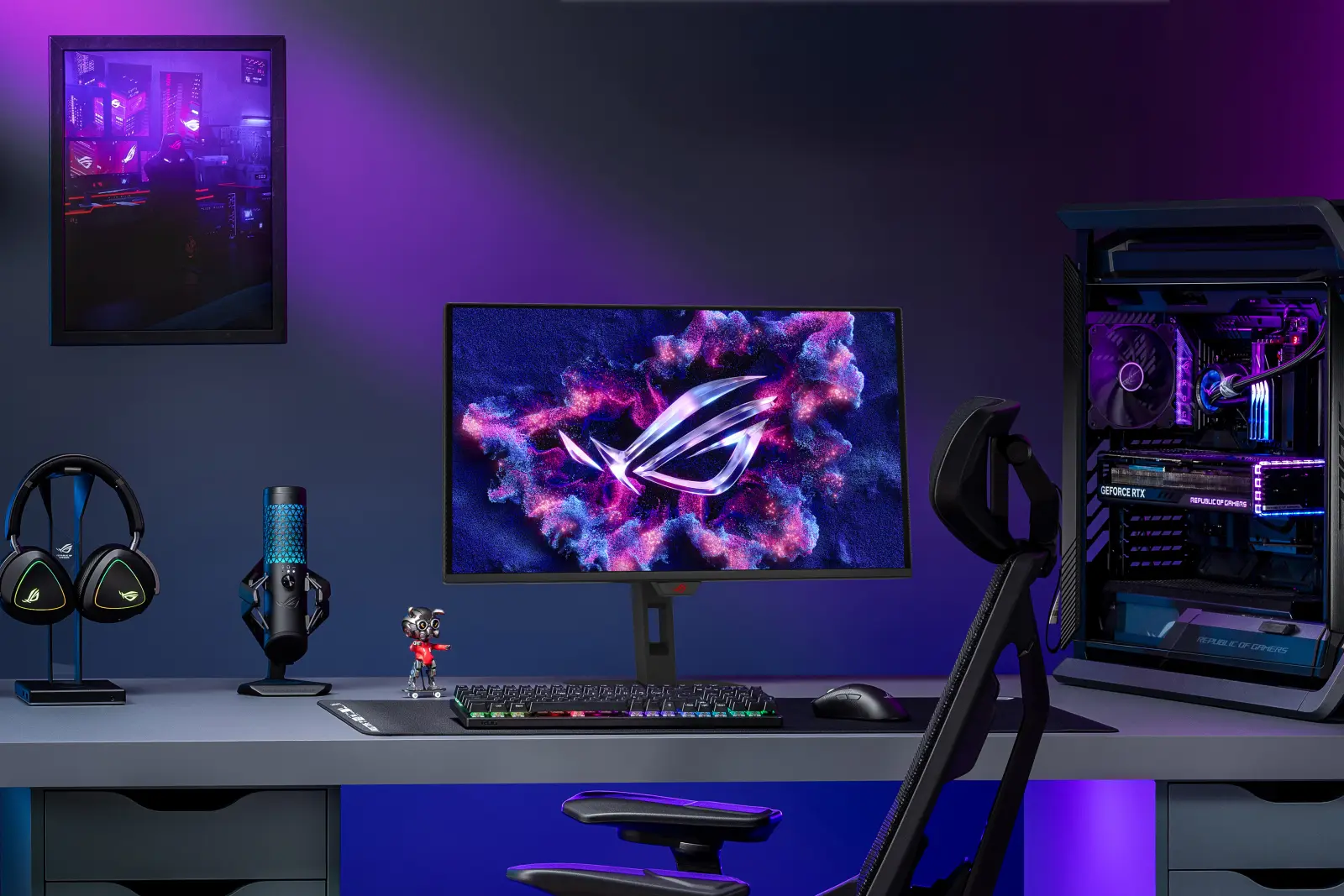 Asus Launches 280Hz, 240Hz QD-OLED Gaming Displays