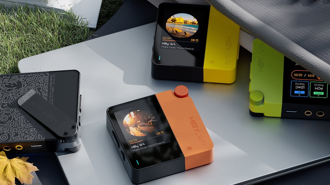 HiBy W4 Amplifier Brings Hi-Res Sound on the Go