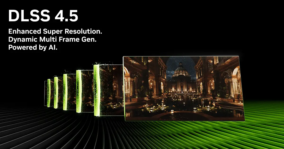 NVIDIA Launches DLSS 4.5 With Frame Boost Tech